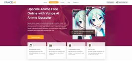 Vance AI Anime Upscaler