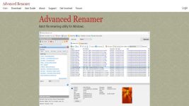 Advanced Renamer Home Page