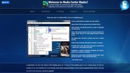 Media Center Master Home Page