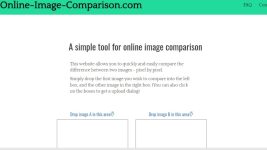 Online Image Comparison