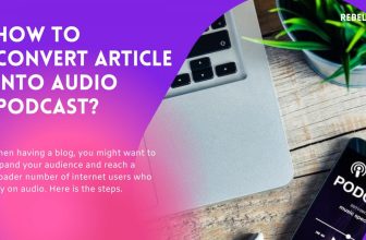 Convert Article to Audio Podcast