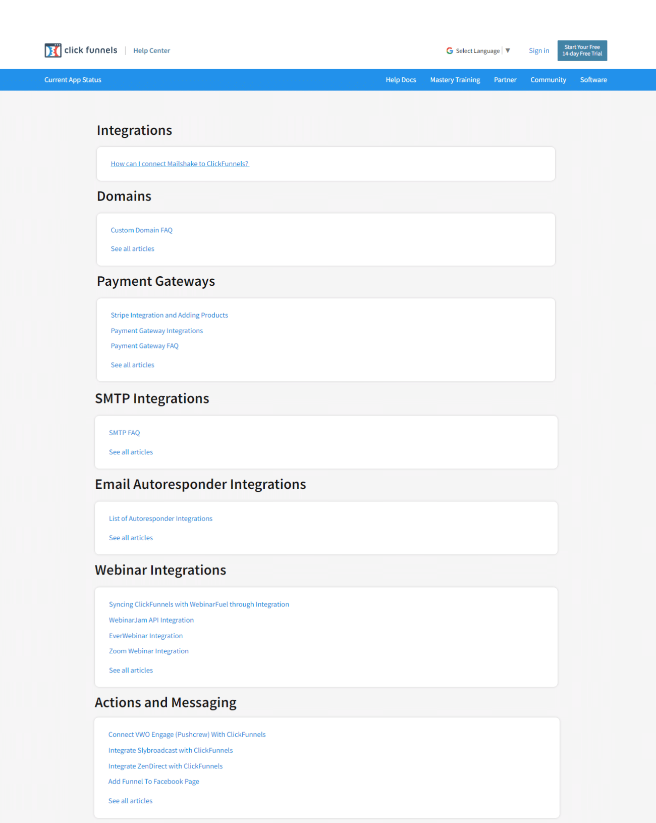 Keap vs. Clickfunnels: Keap Integrations