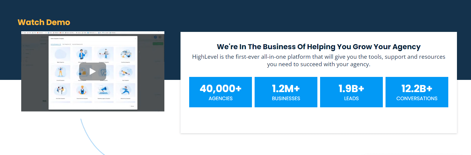 Keap vs. HighLevel: HighLevel Business Success Stories