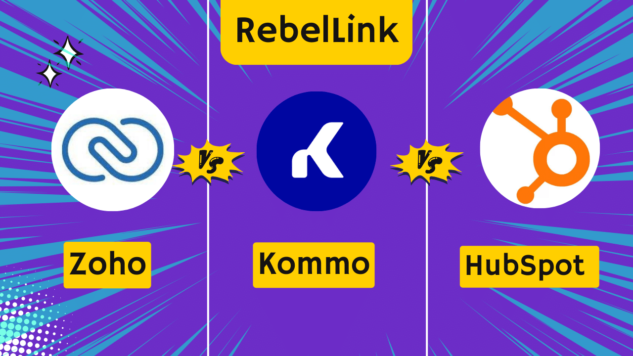 Zoho CRM vs. Kommo vs. HubSpot CRM: Features, Pricing, And More | Which Platform Is Right For You In 2024? 1 Zoho CRM vs. Kommo vs. HubSpot CRM