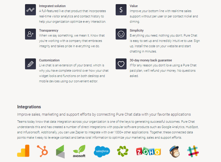 Pure Chat Review: Features, Pricing & More 4 Screenshot 2024 09 11 104959