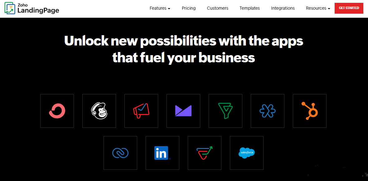 Zoho Landing Page Review: Features, Pricing & More 2 Screenshot 2024 09 14 172040
