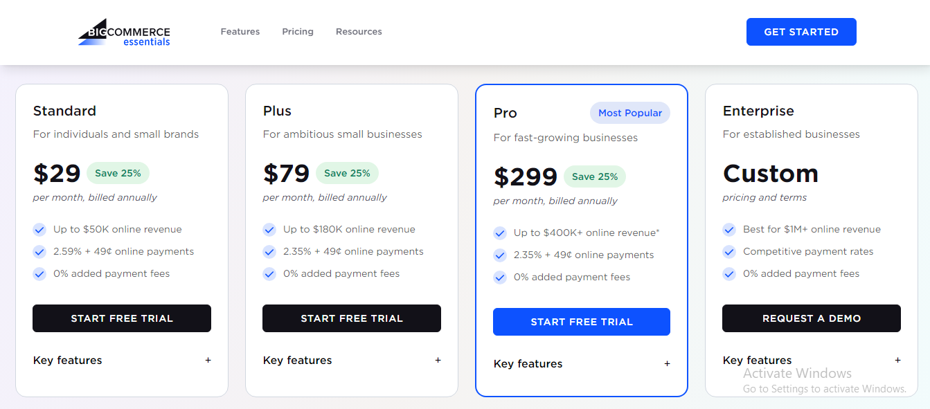 BigCommerce Review: Features, Pricing & More 6 Screenshot 2024 09 19 132418