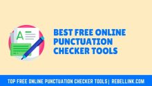 16+Best Free Online Punctuation Checker Tools For Content Writing