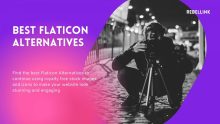 10+ Best Flaticon Alternatives | Download Icons In PNG, SVG, EPS, PSD, and BASE 64 formats.