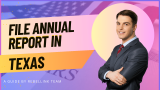Texas Annual Report. How To File An LLC Annual Report In Texas.