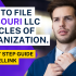 How To File Texas LLC Articles of Organization
