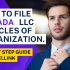 How To File Kentucky LLC Articles Of Organization