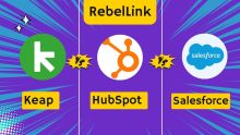Compare Keap vs. HubSpot CRM vs. Salesforce | Comparing Best CRM Of 2024