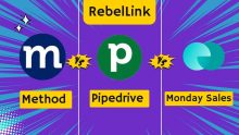 Method CRM vs. Pipedrive vs. Monday Sales CRM: Features, Pricing, and More Compared.