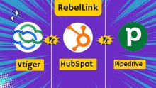 Vtiger vs. HubSpot CRM vs. Pipedrive CRM: Features, Pricing, And More | Best CRMs Compared.